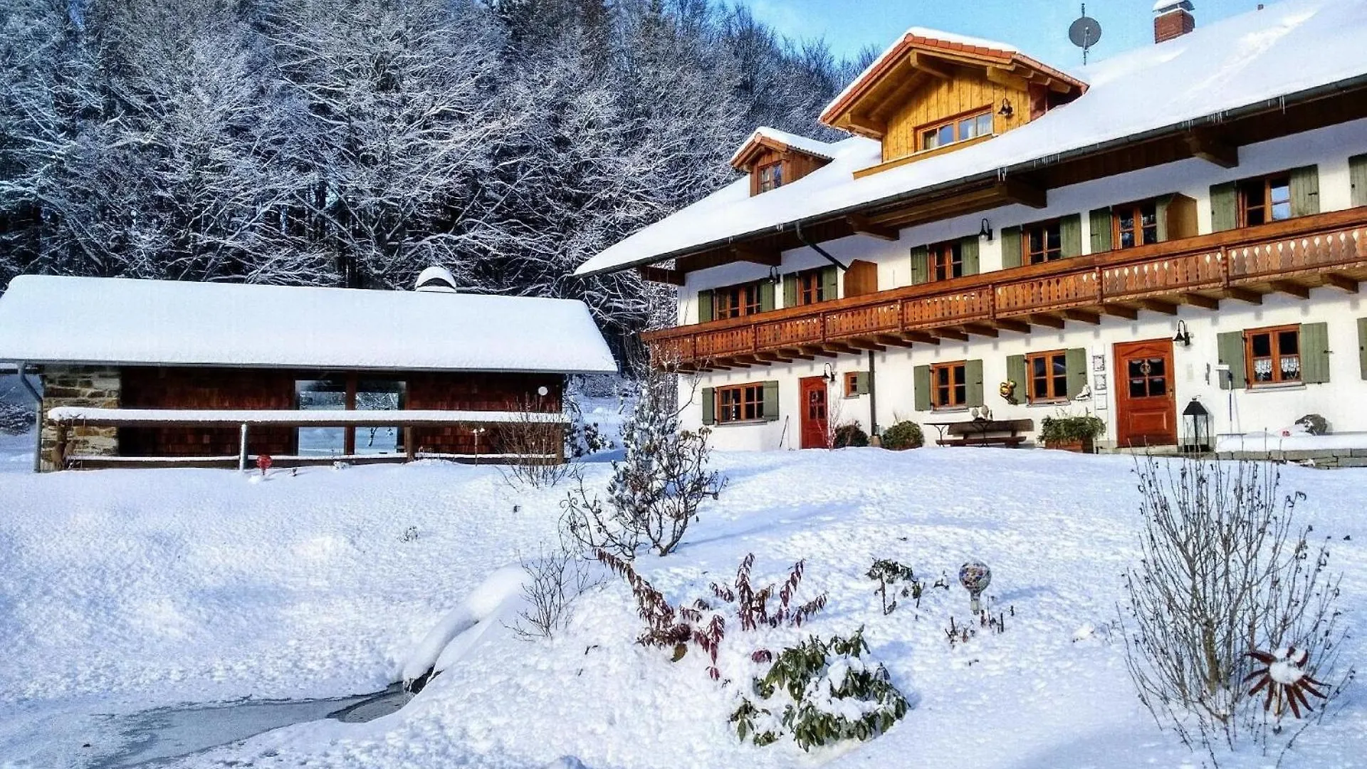 Ferienwohnung Almberg Mit Suedbalkon Spiegelau