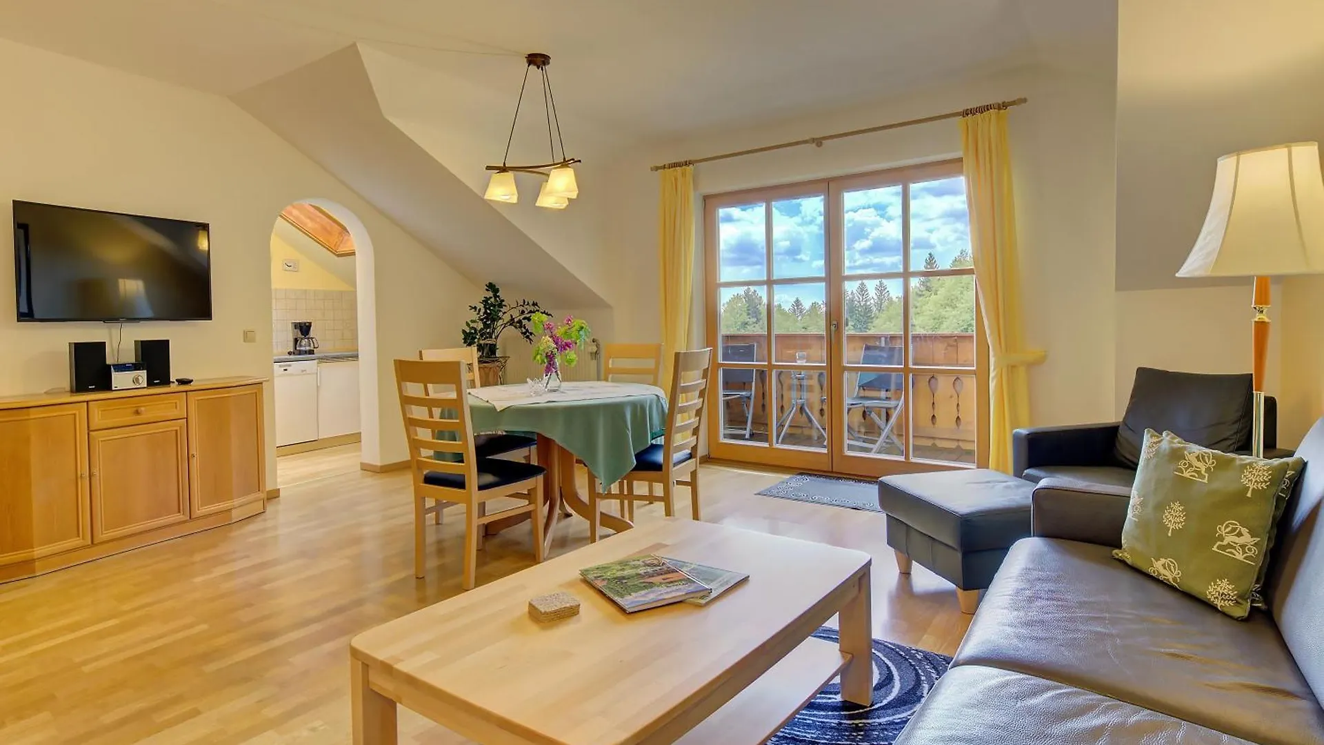 Apartment Ferienwohnung Almberg Mit Suedbalkon Spiegelau