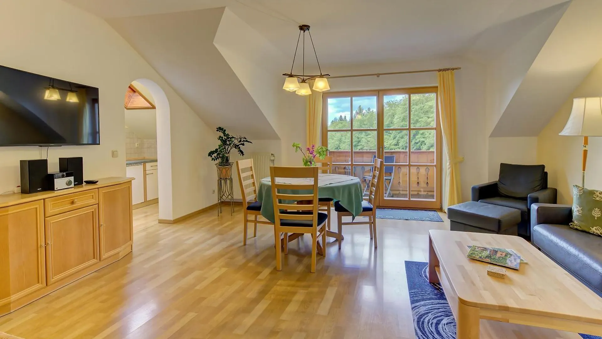Ferienwohnung Almberg Mit Suedbalkon Spiegelau